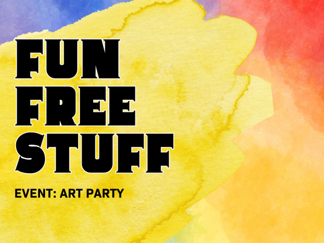 fun free stuff Event Art Party